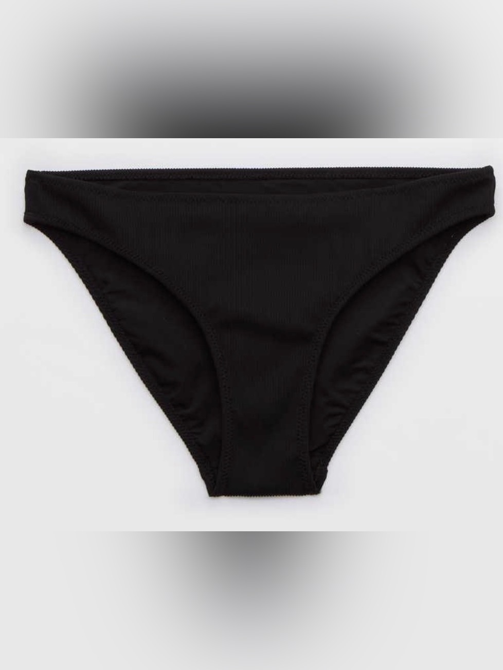 Nwt Aerie Ribbed Classic Bikini Bottom Full Coverage Size Xl